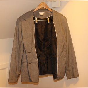 Black w/ White Polka Dotted Blazer & Pants set